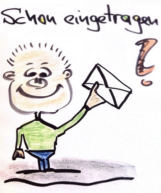 newsletter schon engetragen